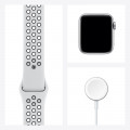 Apple Watch Nike Series 6 GPS, 40mm Silver Aluminium Case with Pure Platinum/Black Nike Sport Band_7