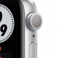 Apple Watch Nike Series 6 GPS, 40mm Silver Aluminium Case with Pure Platinum/Black Nike Sport Band_2