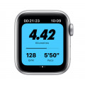 Apple Watch Nike Series 6 GPS, 40mm Silver Aluminium Case with Pure Platinum/Black Nike Sport Band_4