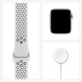 Apple Watch Nike Series 6 GPS, 44mm Silver Aluminium Case with Pure Platinum/Black Nike Sport Band_7