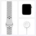 Apple Watch Nike Series 6 GPS + Cellular, 44mm Silver Aluminium Case with Pure Platinum/Black Nike Sport Band_7