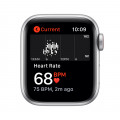 Apple Watch SE GPS + Cellular, 40mm Silver Aluminium Case with Deep Navy Sport Loop_4