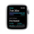 Apple Watch SE GPS + Cellular, 44mm Silver Aluminium Case with White Sport Band_5