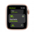 Apple Watch SE GPS + Cellular, 44mm Gold Aluminium Case with Plum Sport Loop_3