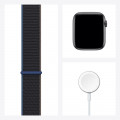Apple Watch SE GPS + Cellular, 44mm Space Gray Aluminium Case with Charcoal Sport Loop_8