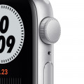 Apple Watch Nike SE GPS, 40mm Silver Aluminium Case with Pure Platinum/Black Nike Sport Band_2