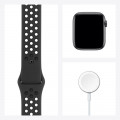 Apple Watch Nike SE GPS, 44mm Space Gray Aluminium Case with Anthracite/Black Nike Sport Band_8