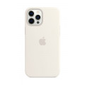 iPhone 12 Pro Max Silicone Case with MagSafe - White_1