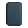 iPhone Leather Wallet with MagSafe - Baltic Blue_1
